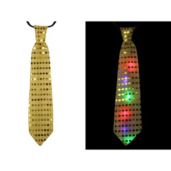 Nyakkendő - Világító, Arany