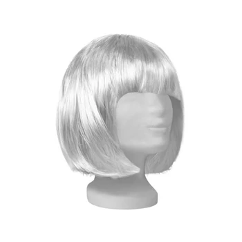 Paróka - Rövid - Fehér színben