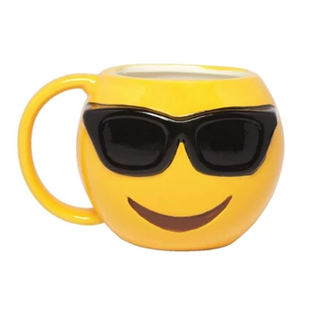 Bögre Napszemüveges emoji