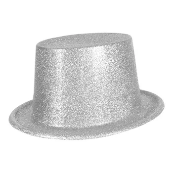 Cylinder kalap, Csillogó - Ezüst