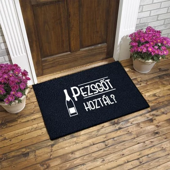 Lábtörlő - Pezsgőt hoztál