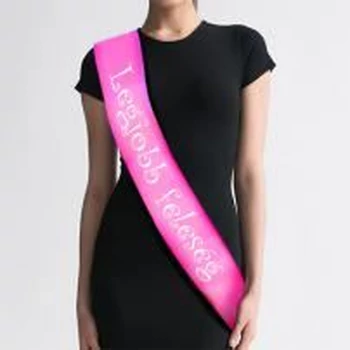 Vállszalag - Legjobb feleség - Pink