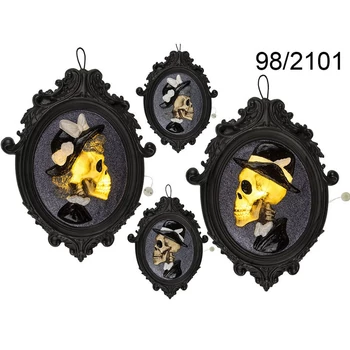 Falikép - Halálfejes