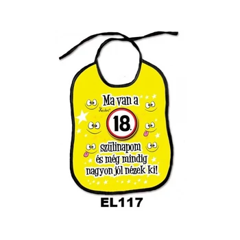 Vicces előke - Ma van a szülinapom 18