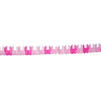 Banner Girland - Babakocsik, Rózsaszín, 6m