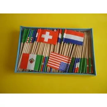 Zászlós falatka pálcika, 50 db-os