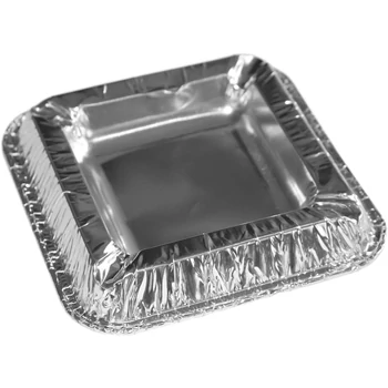 Alumínium hamutálca, 10x10cm, 5db/cs