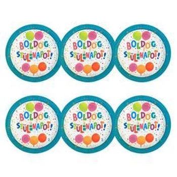 Papírtányér - Jamboree, 6db
