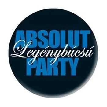 Kitűző - Absolut Legénybúcsú Party