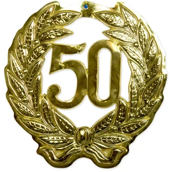 Faldekoráció - 50-es, Arany