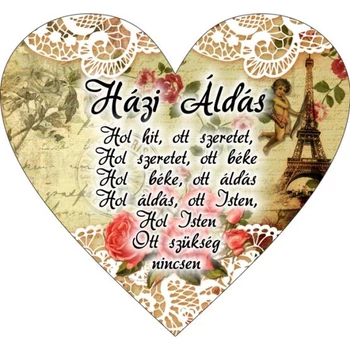 Szívtábla - Házi áldás