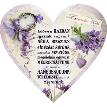 Szívtábla - Ebben a házban igaziak vagyunk