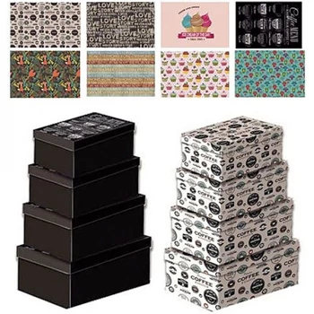 Ajándékdoboz, 6 motívum, 14.5 x 10 cm