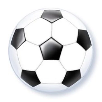 22 inch-es Foci Labda Mintás - Soccer Ball Bubble Lufi