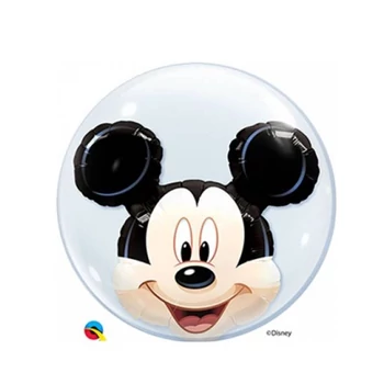 24 inch-es Disney Mickey Mouse Double Bubble Lufi