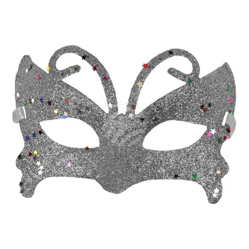 Maszk - Szem Karnevál Pillangó Ezüst II