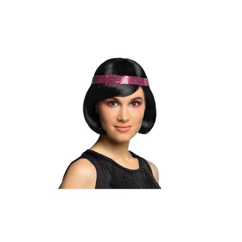 Charleston paróka fejpánttal