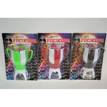 Zenélő foci kupa - Szikraszökőkút 3 féle színben