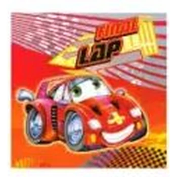 Szalvéta - versenyautós