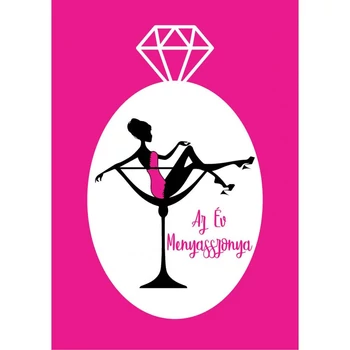 Üvegcímke - Az év menyasszonya