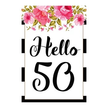 Üvegcímke - Hello 50 -