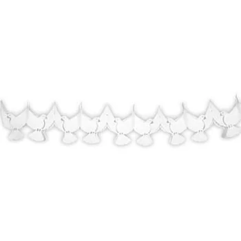 Esküvői Mini Galamb Girland 2m