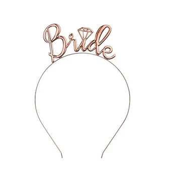 Hajpánt - Bride rose gold színben