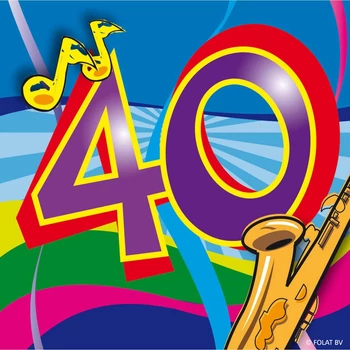 Szalvéta - Színes, 40-es, 20db