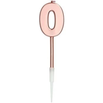 Gyertya - 0-ás Rose Gold