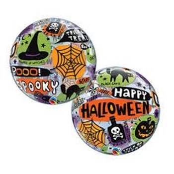 22 inch-es Halloween Messages & Icons Bubble Lufi