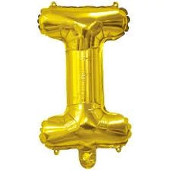 Fólia lufi - Nagy Arany "I" Betű 40"-es