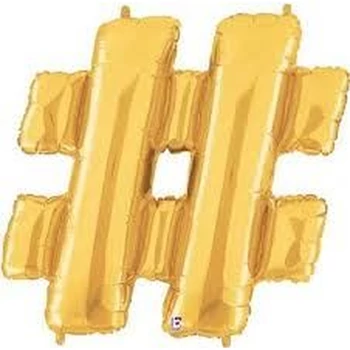 Fólia lufi - Nagy Arany "&" Betű 40"-es