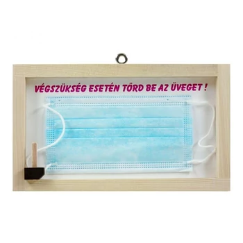 Fa tábla - Végszükség esetén , maszk