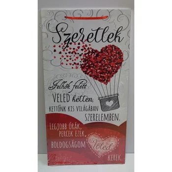 Falikép tábla - Szeretlek