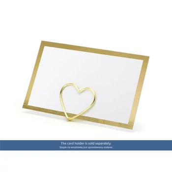 Ültetőkártya - Arany kerettel 10db/cs