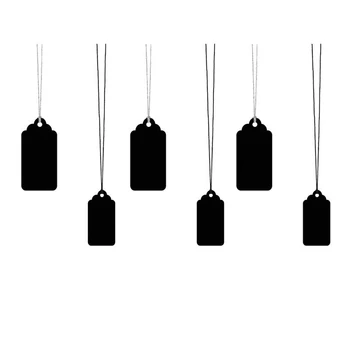 Dekor cimkék fekete színben