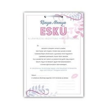 Ajándék Tábla - Rinya Menya Eskü