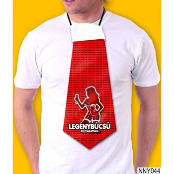 Nyakkendő - Óriás Nyakkendő Legénybúcsú folyamatban -