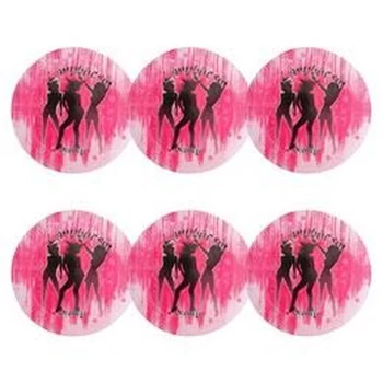 Lánybúcsú Party Tányér, 23 cm, 6 db-os