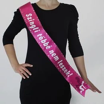 Vállszalag - Szingli többé nem leszek