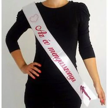 Vállszalag- Az év menyasszonya 2