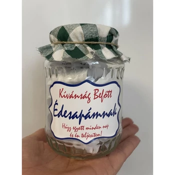 Kívánság befőtt - Édesapámnak