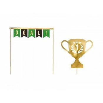 Tortadekoráció - Focis beszúró