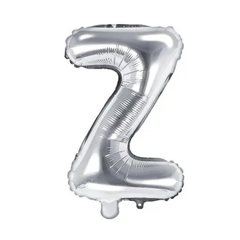 Fólia lufi - 14˝-es Ezüst - Z -