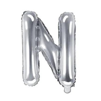 Fólia lufi - 14˝-es Ezüst - N -