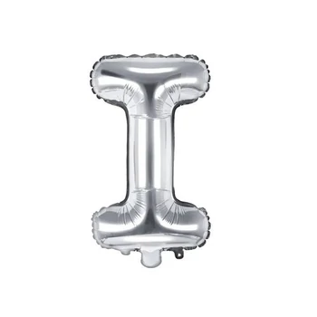 Fólia lufi - 14˝-es Ezüst - I -