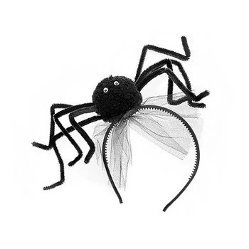 Hajpánt - Fekete pókkal