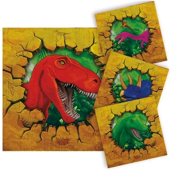 Dinós szalvéta, 16db