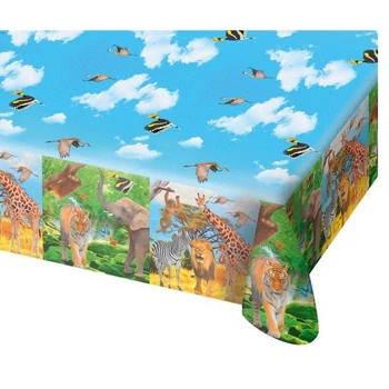 Szafari mintás asztalterítő, 180x130cm