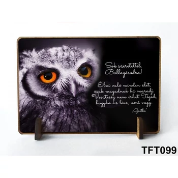 Kis fa tábla - Sok szeretettel, Ballagásodra!